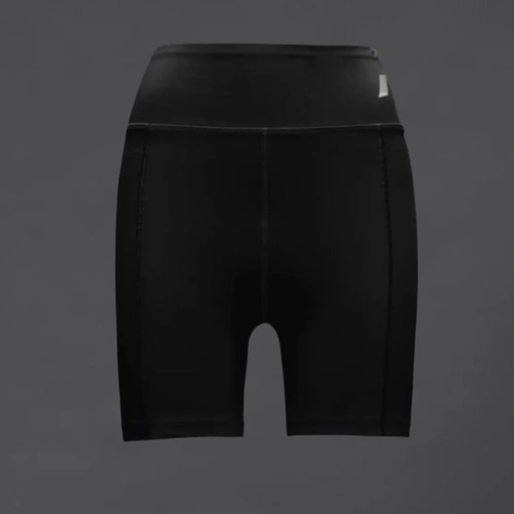 Zara Women Athletic Black Summer Biker Beach Short Size L‎